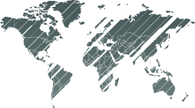 Weltkarte des globalen Risikofußabdrucks